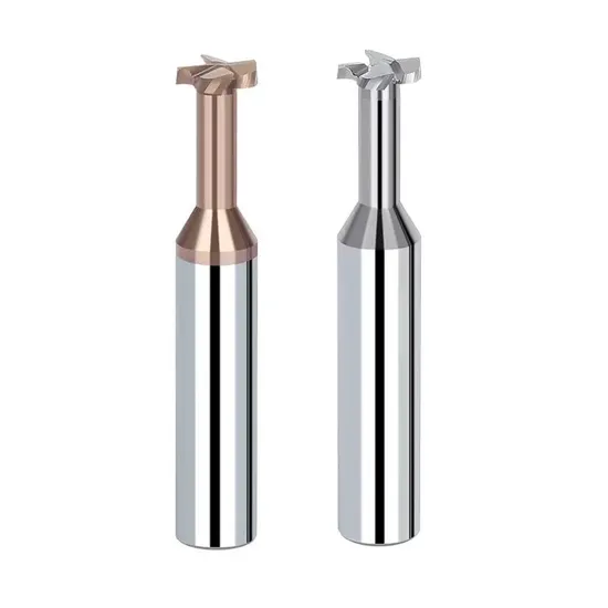 T-Slot Milling Cutter Tungsten Steel Precision Tool for CNC Machining